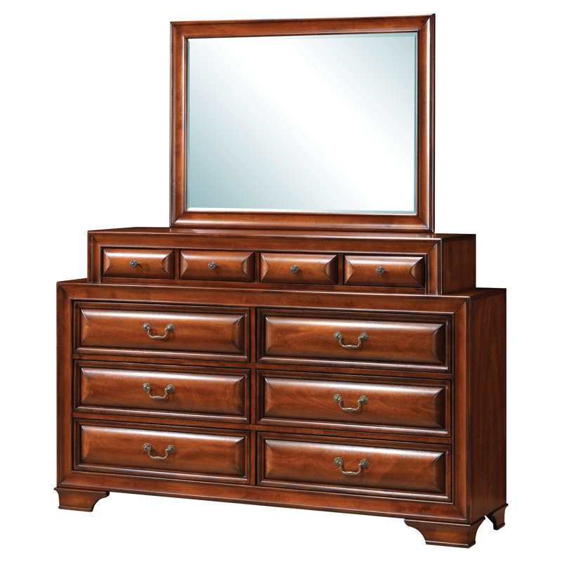 Charline 57'' W 10 - Drawer Dresser, Oak