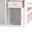 Lit plateforme simple en bois avec bibliothèque et garde-robe mobile-203642492