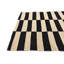 Tapis noir et blanc Ousley