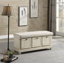 Oakham Linen Upholstered Storage Bench-2105107876