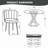 47.2" Round Glass Dining Table Set For 4, Modern Dining Set With Tempered Glass Kitchen Table & 4 Velvet Upholstered Chairs For Kitchen, Dining Room, Apartment-1778595722-1778595723