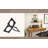 Modern Metal Decorative Object - Geometric Abstract Accent Sculpture for Contemporary Home and Office Decor-557422030
