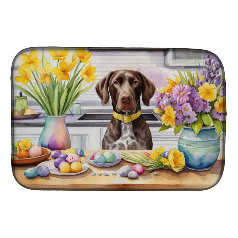 Tapis de séchage pour la décoration de Pâques