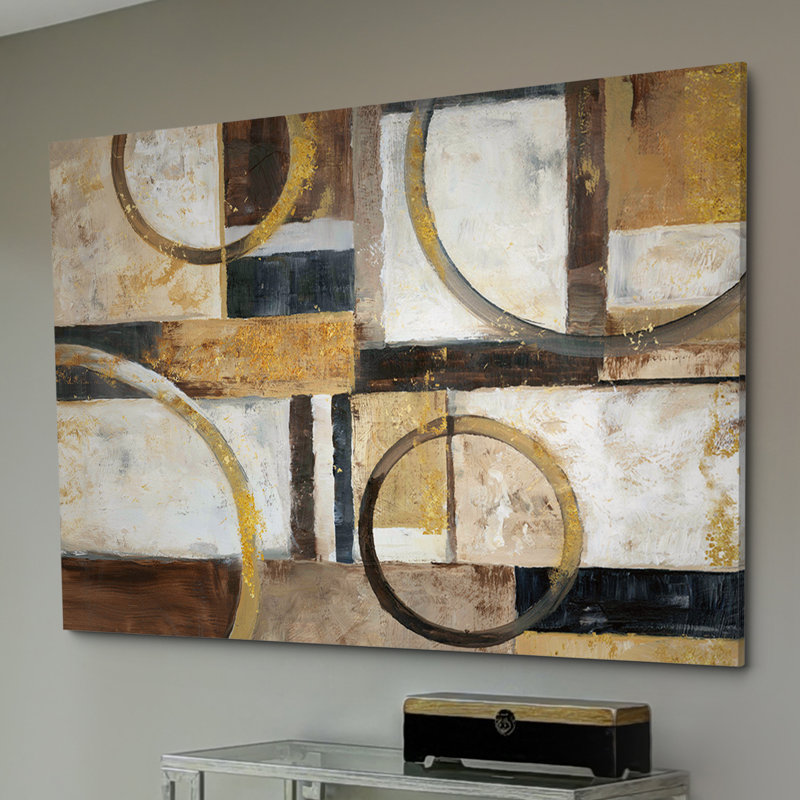 Interplay - reproduction sur toile, H 30 po x l 40 po x P 1,5 po