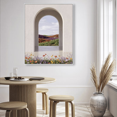 Window To Paradise Print by Oliver Gal