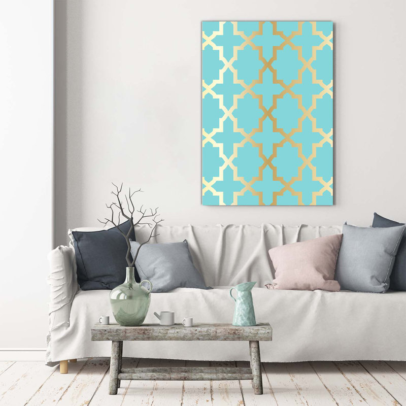 Arabic Pattern - Wrapped Canvas Print
