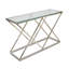 Marvin 120cm Glass Top Console Table