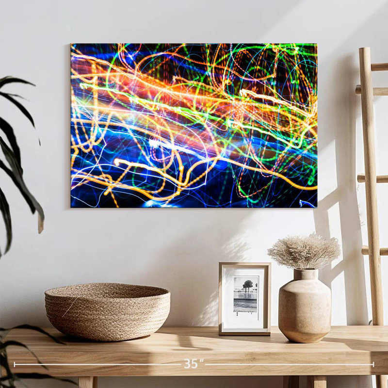 Wallie Neon Lights, H 16 po x l 24 po