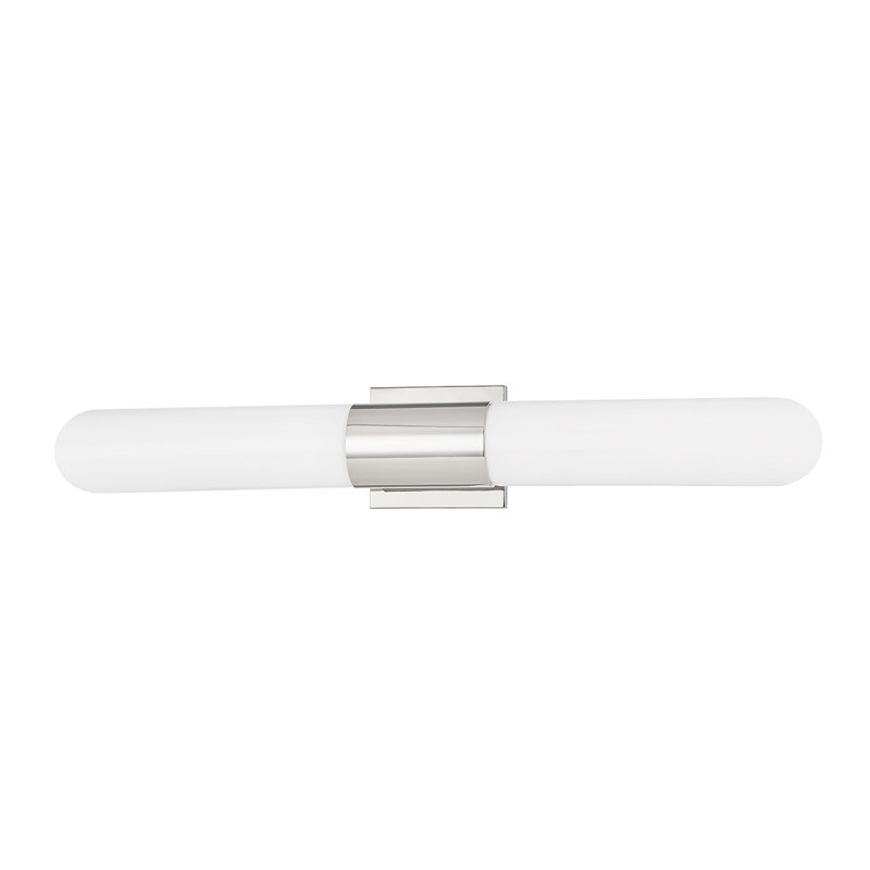 Carlin 2 Light Wall Sconce, Polished Nickel