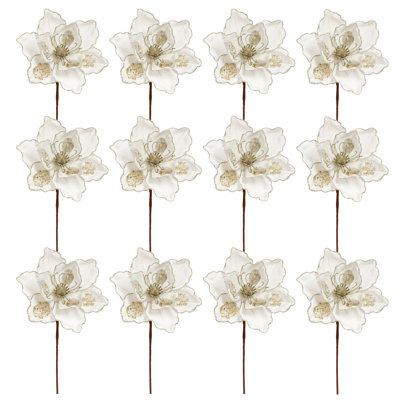 Glitter Magnolia, 9.5 Inches