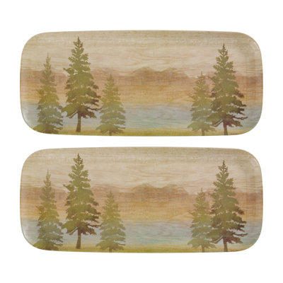 2-Piece At the Lake 15" Tray