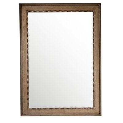 Bristol Solid Wood Beveled Wall Mirror