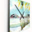 Horloge murale Birches in Snowy Field - Lake House-1877520900
