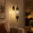Rodre Glass Armed Sconce