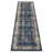 Sherley Machine Made Heatset Polyproplyene Area Rugs - Runner, Ivory Blue Color, Oriental Design, Low Pile Machine Made Area Rugs for Living Room, Bed Room-27435013