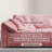 Pink Polyester Modular Sofa cushion Loveseat-1237709948