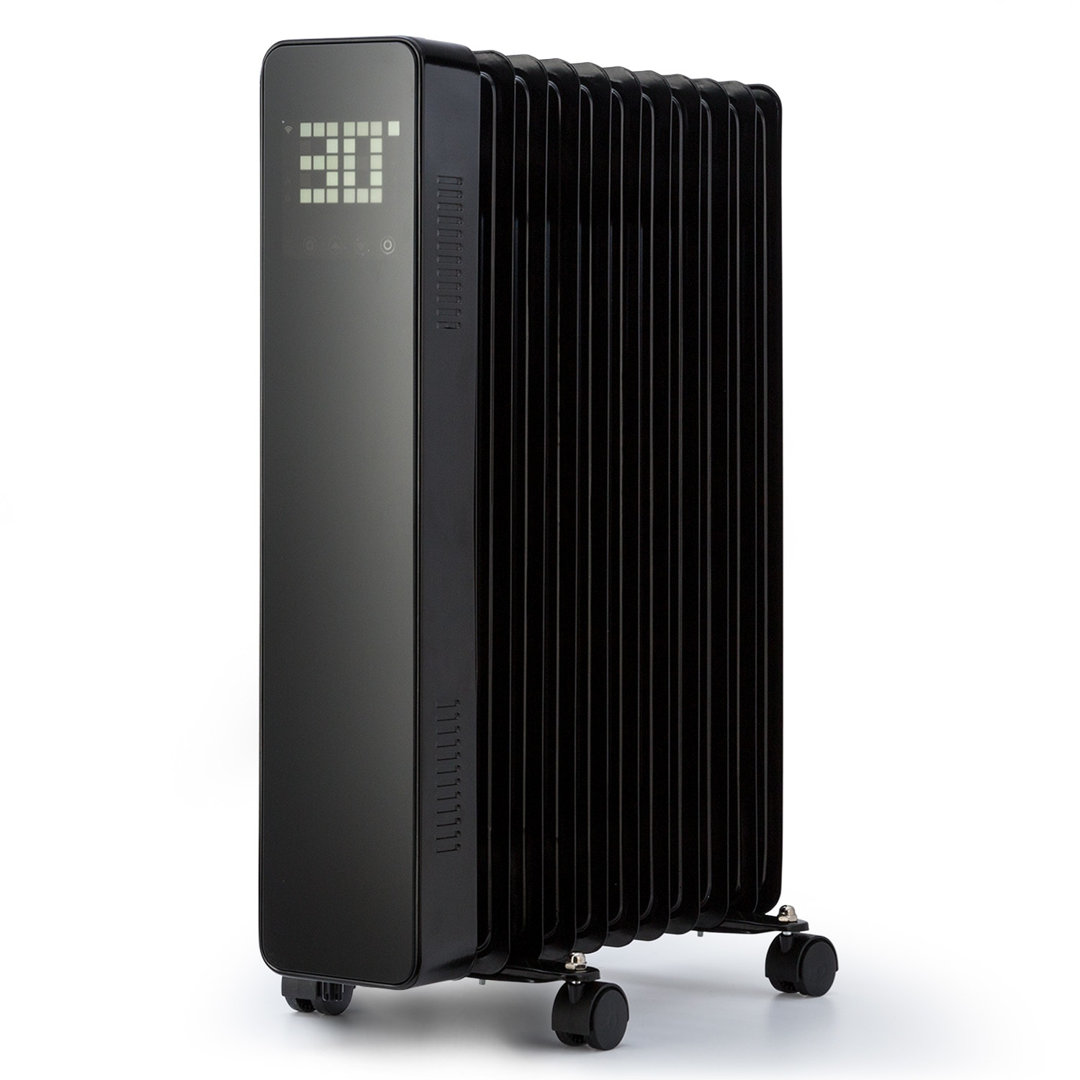 Sanford Smart Ölradiator 2500 W Leistung Wochentimer LED-Display Touch-Panel Klarstein-App