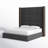 Dipson Upholstered Wingback Bed-1345822338-1345845722
