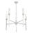 Granton Brushed Nickel 5 Light Chandelier-123222899