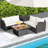 5 - Person Patio Conversation Set with Cushions