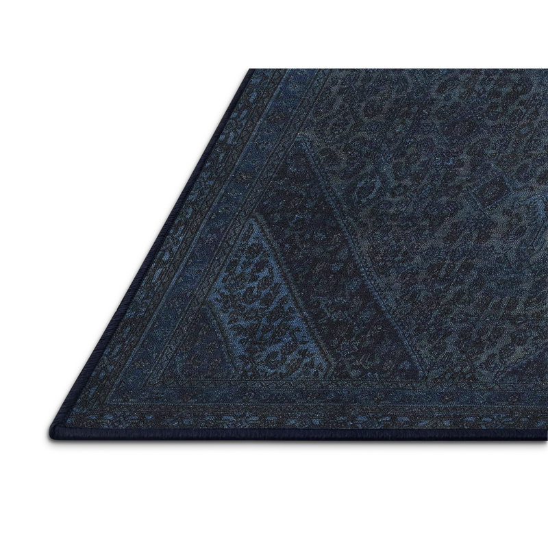 Abstract Indoor Rug, Rectangle 7' x 9'