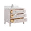42" Solid Wood Sink Vanity With 1' Top-156349974-156349968-139027320