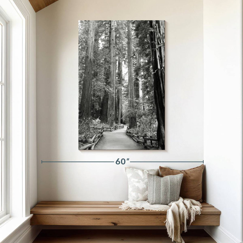 Alvord Tree Path I, H 48 po x l 32 po