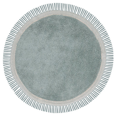 Reimann Hand Woven Cotton Machine Washable Rug