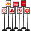 Affiches et porte-affiches commerciaux