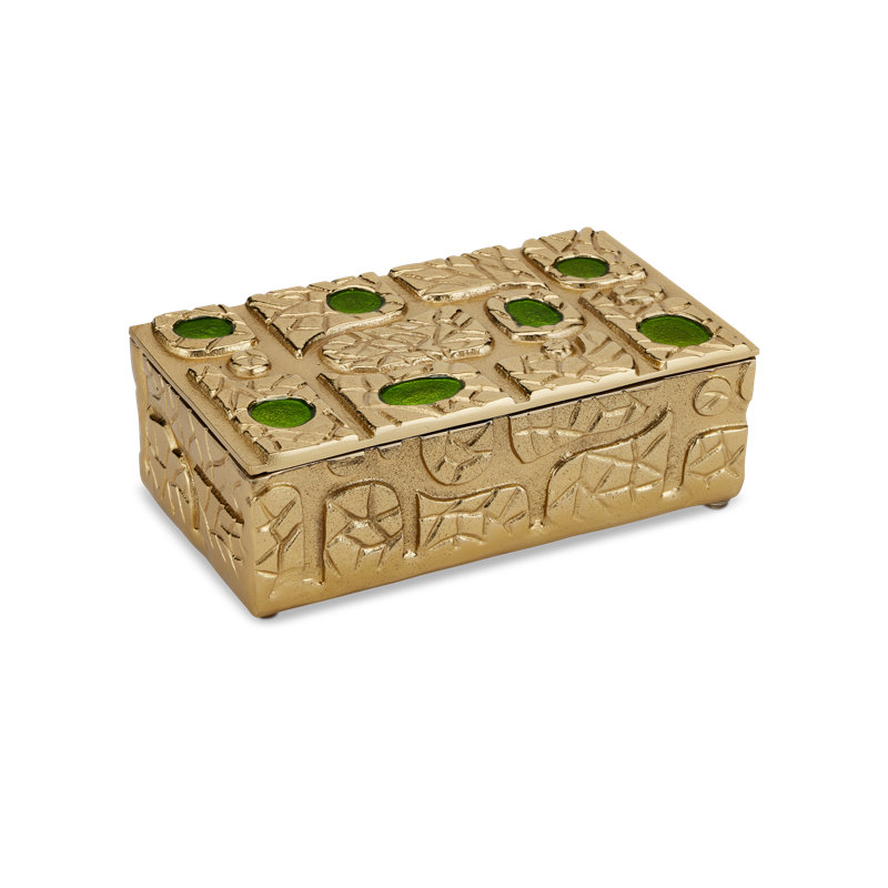 Beau Monde or et boîte verte