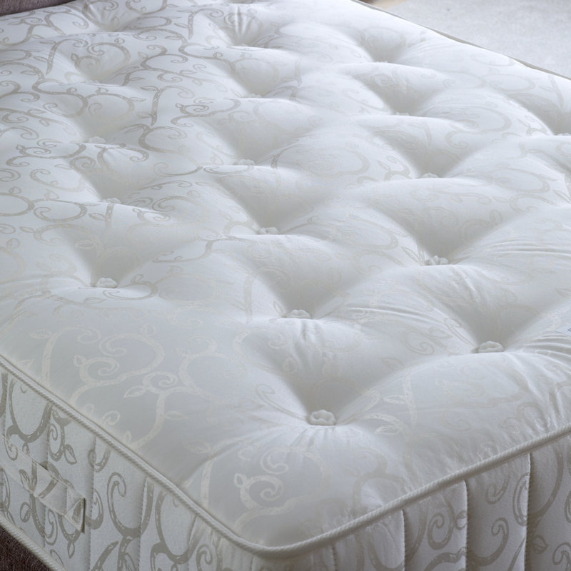 White Noise Pocket Sprung 1000 Mattress, Super King (6')