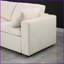 Ensemble de canapé modulaire modulaire faisant face à la droite - Canapé de salon minimaliste moderne en chenille beige avec structure en bois massif | Beige | Chenille | Bois massif-1068936479
