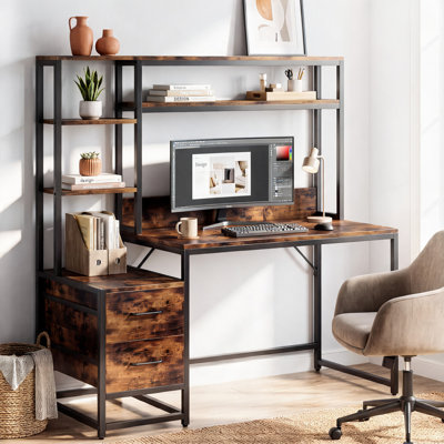 Bureau avec huche