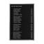 Framed Wall Mounted Letter Board-5213673-5213682