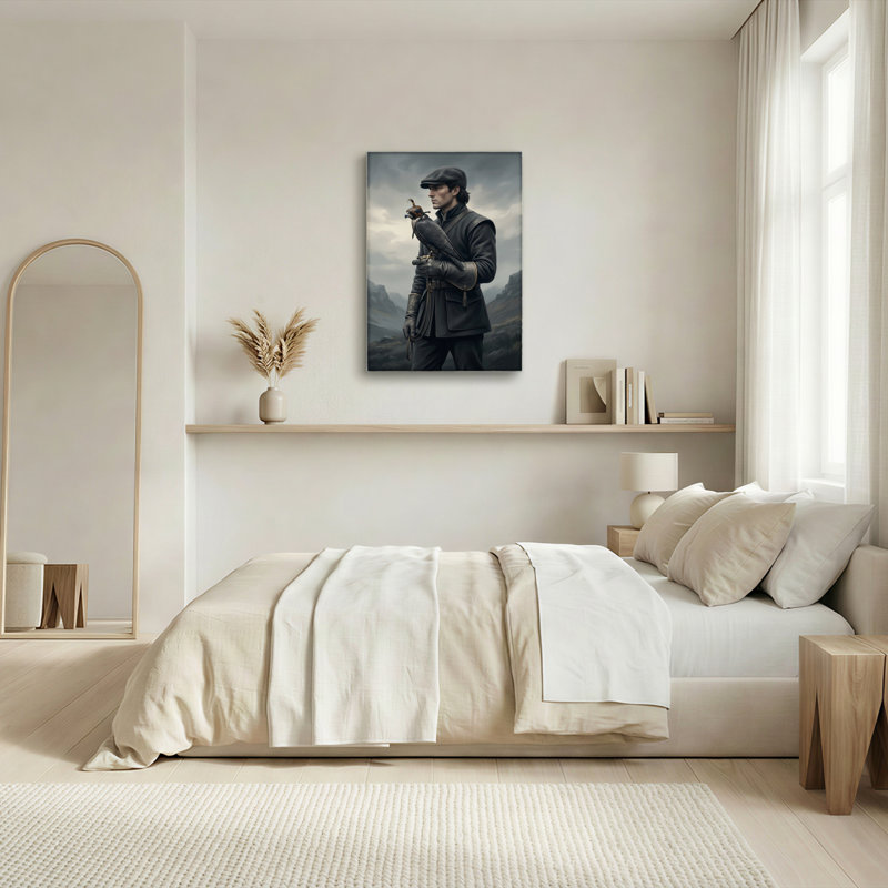 Falcon Hunter, reproduction d'art sur toile, ensemble de 1, Wrapped Canvas, H 30 po x l 20 po