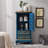 Blue Solid  Wood Display Cases
