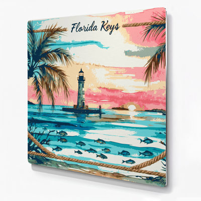 Nautique, Florida Keys, art mural en métal brun