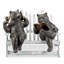 Figurine Hipster Bears on Bench