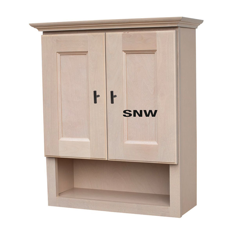 Shaker Bathroom Wall Cabinet In Wheat