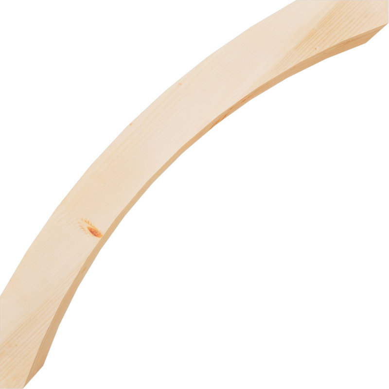 Genouillère Thorton, Sapin Douglas de 5 1/2 po (lisse), 40 po X P 40 po H