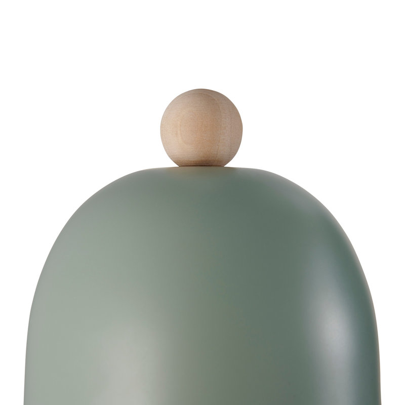 Steel Flush Mounted Sconce, Dusty Green