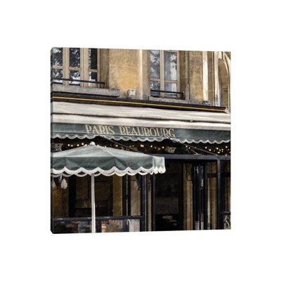 Paris Cafe I 1 Piece Wrapped Canvas Wall Art