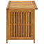 vidaXL Outdoor Storage Box, Deck Box with Lid, 35.4x19.7x22.8 Inches, Solid Acacia Wood, Brown