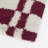 Barker Red Checkered Scandinavian Area Rug-2133829078
