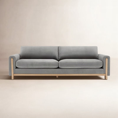 Adika 99" Linen Sofa