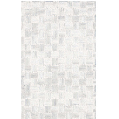 Tapis gris / ivoire Micro-Loop 537