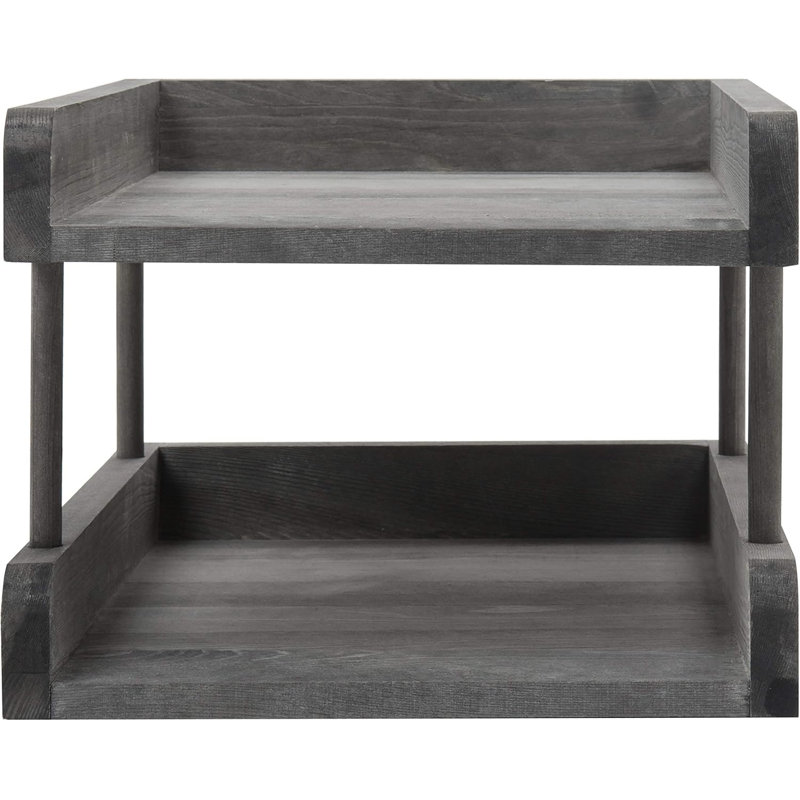 2 Tier Office Desktop File Organizer