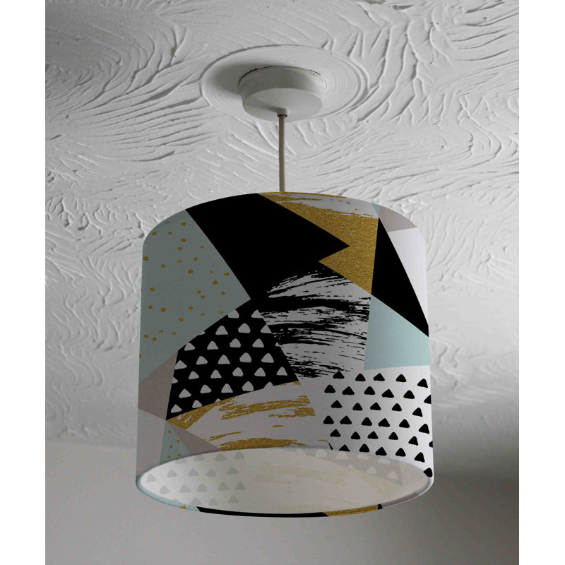 Cotton Drum ( Uno ), 22cm H x 25cm W x 25cm D