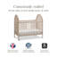 Lit de bébé convertible 3-en-1 Alouette-114980040