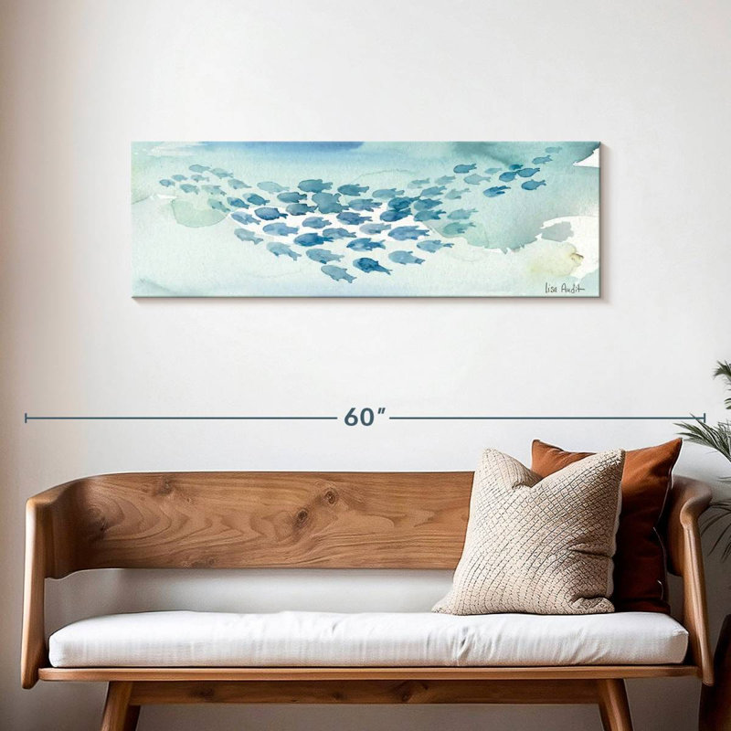 Sea Life Pineapple Shades, reproduction sur toile, H 45 po x l 15 po x P 1,25 po